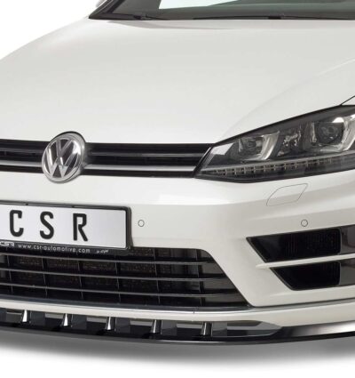 Lame de parechoc avant pour VW Golf 7 R préfacelift (2013-2017) - Fabriqué en ABS (6 finitions au choix)
