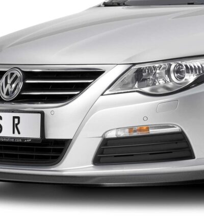 Lame de parechoc avant pour VW Passat CC préfacelift (2008-02/2012) - Fabriqué en ABS (6 finitions au choix)