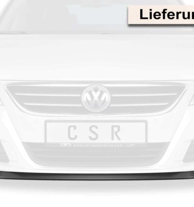 Lame de parechoc avant pour VW Passat CC préfacelift (2008-02/2012) - Fabriqué en ABS (6 finitions au choix)