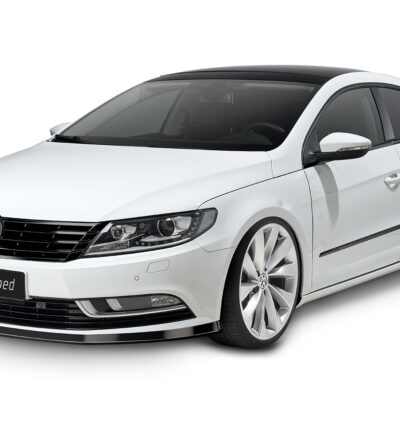 Lame de parechoc avant pour VW CC facelift (Passat CC) (02/2012-11/2016) - Fabriqué en ABS (6 finitions au choix)