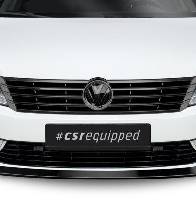 Lame de parechoc avant pour VW CC facelift (Passat CC) (02/2012-11/2016) - Fabriqué en ABS (6 finitions au choix)