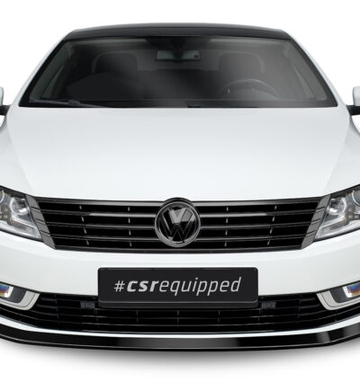 Lame de parechoc avant pour VW CC facelift (Passat CC) (02/2012-11/2016) - Fabriqué en ABS (6 finitions au choix)