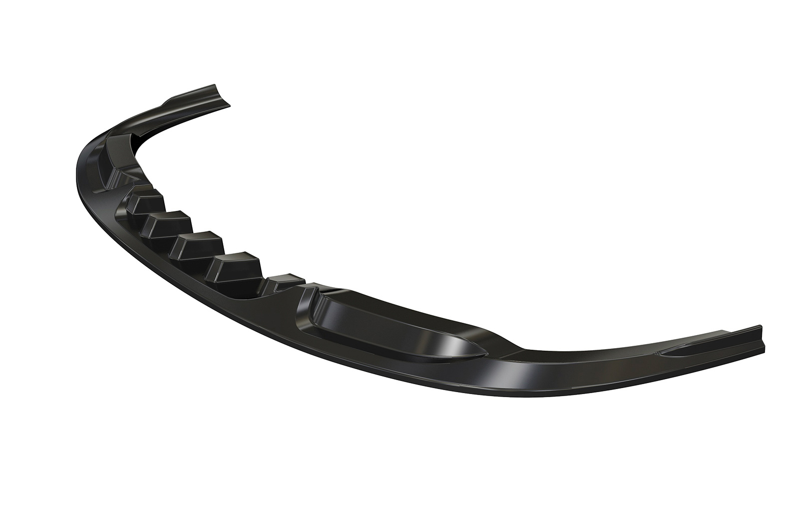 Lame de parechoc avant pour VW Passat B6 R36 (01/2008-07/2010) - Fabriqué en ABS (6 finitions au choix)