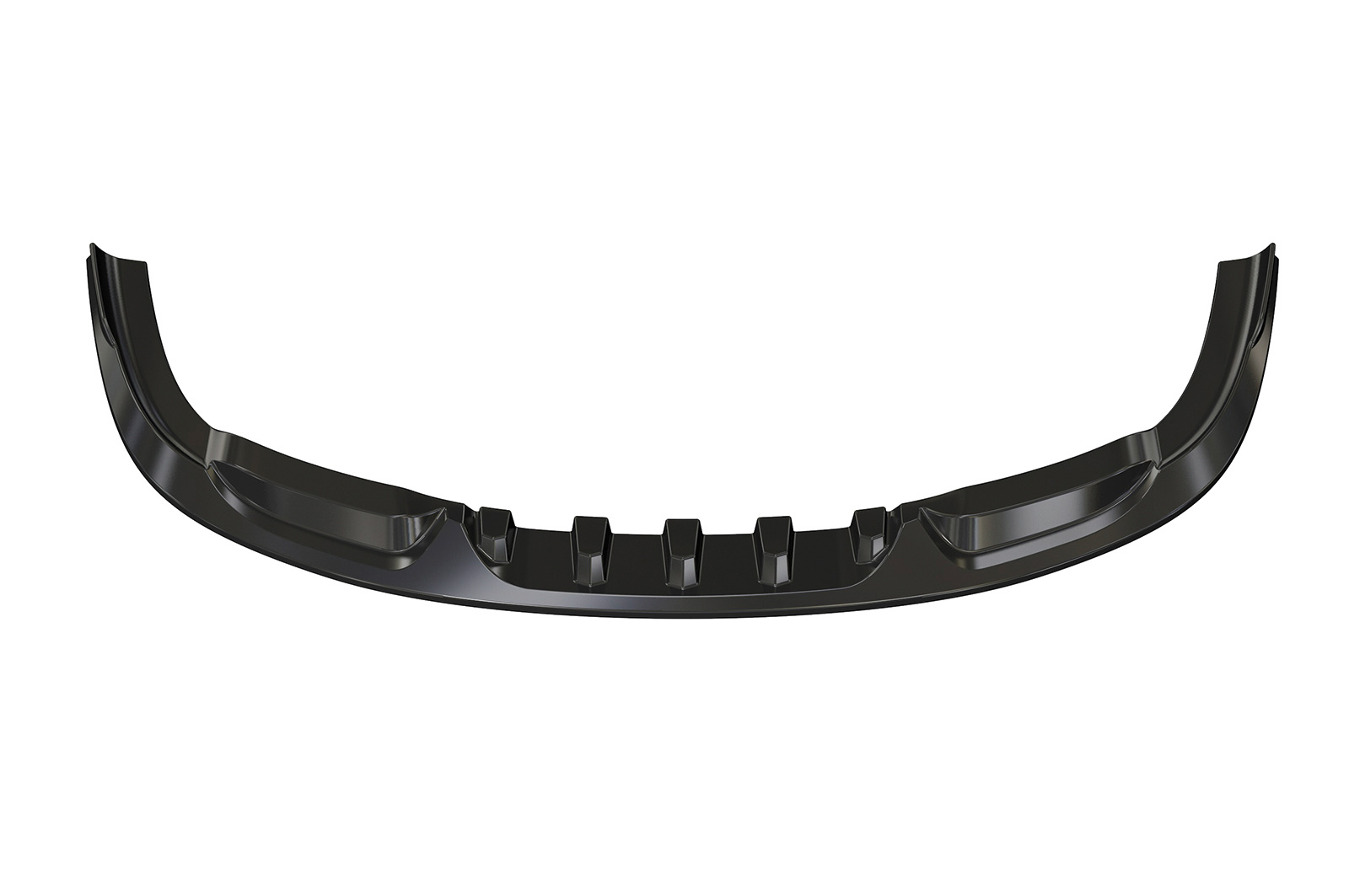 Lame de parechoc avant pour VW Passat B6 R36 (01/2008-07/2010) - Fabriqué en ABS (6 finitions au choix)