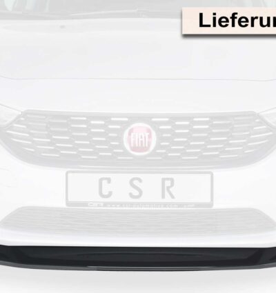Lame de parechoc avant pour Fiat Tipo (Typ 356) (depuis 2015) - Fabriqué en ABS (6 finitions au choix)