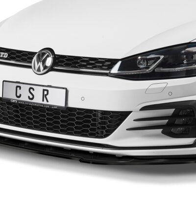 Lame de parechoc avant pour VW Golf 7 GTI / GTD / R-Line facelift (depuis 2017) - Fabriqué en ABS (6 finitions au choix)
