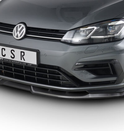 Lame de parechoc avant pour VW Golf 7 R facelift (depuis 2017) - Fabriqué en ABS (6 finitions au choix)