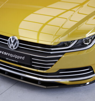 Lame de parechoc avant pour VW Arteon  (2017-06/2020) - Fabriqué en ABS (6 finitions au choix)