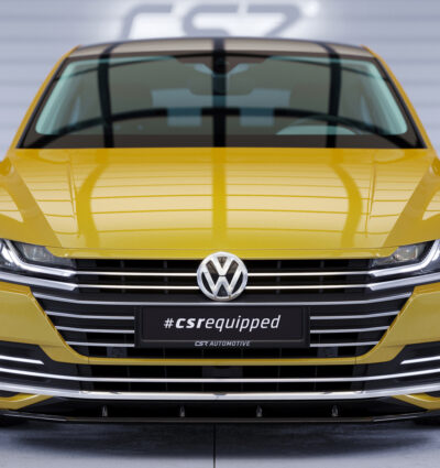 Lame de parechoc avant pour VW Arteon (2017-06/2020) - Fabriqué en ABS (6 finitions au choix)