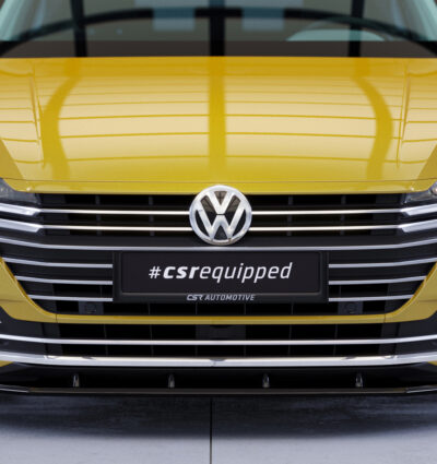 Lame de parechoc avant pour VW Arteon (2017-06/2020) - Fabriqué en ABS (6 finitions au choix)