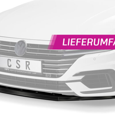 Lame de parechoc avant pour VW Arteon R-Line (2017-06/2020) - Fabriqué en ABS (6 finitions au choix)
