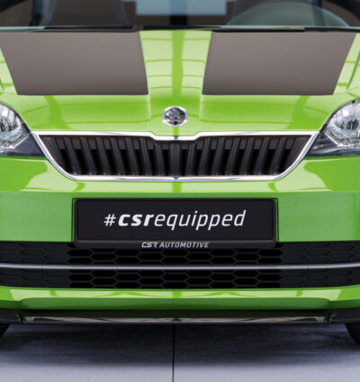 Lame de parechoc avant pour Skoda Citigo facelift (depuis 05/2017) - Fabriqué en ABS (6 finitions au choix)