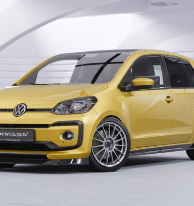 Lame de parechoc avant pour VW up! facelift (depuis 2016) - Fabriqué en ABS (6 finitions au choix)