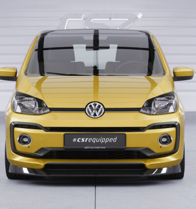 Lame de parechoc avant pour VW up! facelift (depuis 2016) - Fabriqué en ABS (6 finitions au choix)