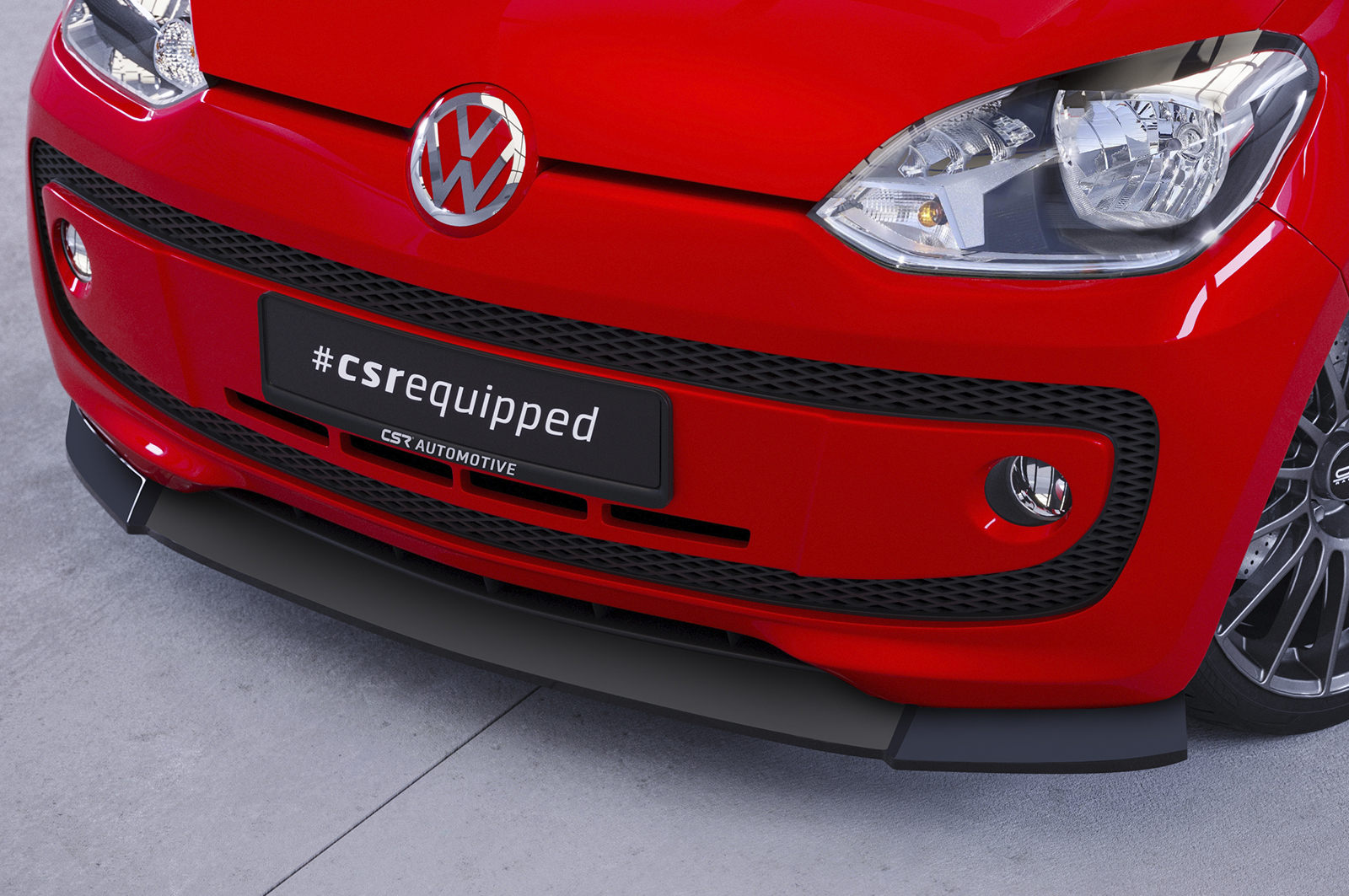 Lame de parechoc avant pour VW up! préfacelift (2011-2016) - Fabriqué en ABS (6 finitions au choix)