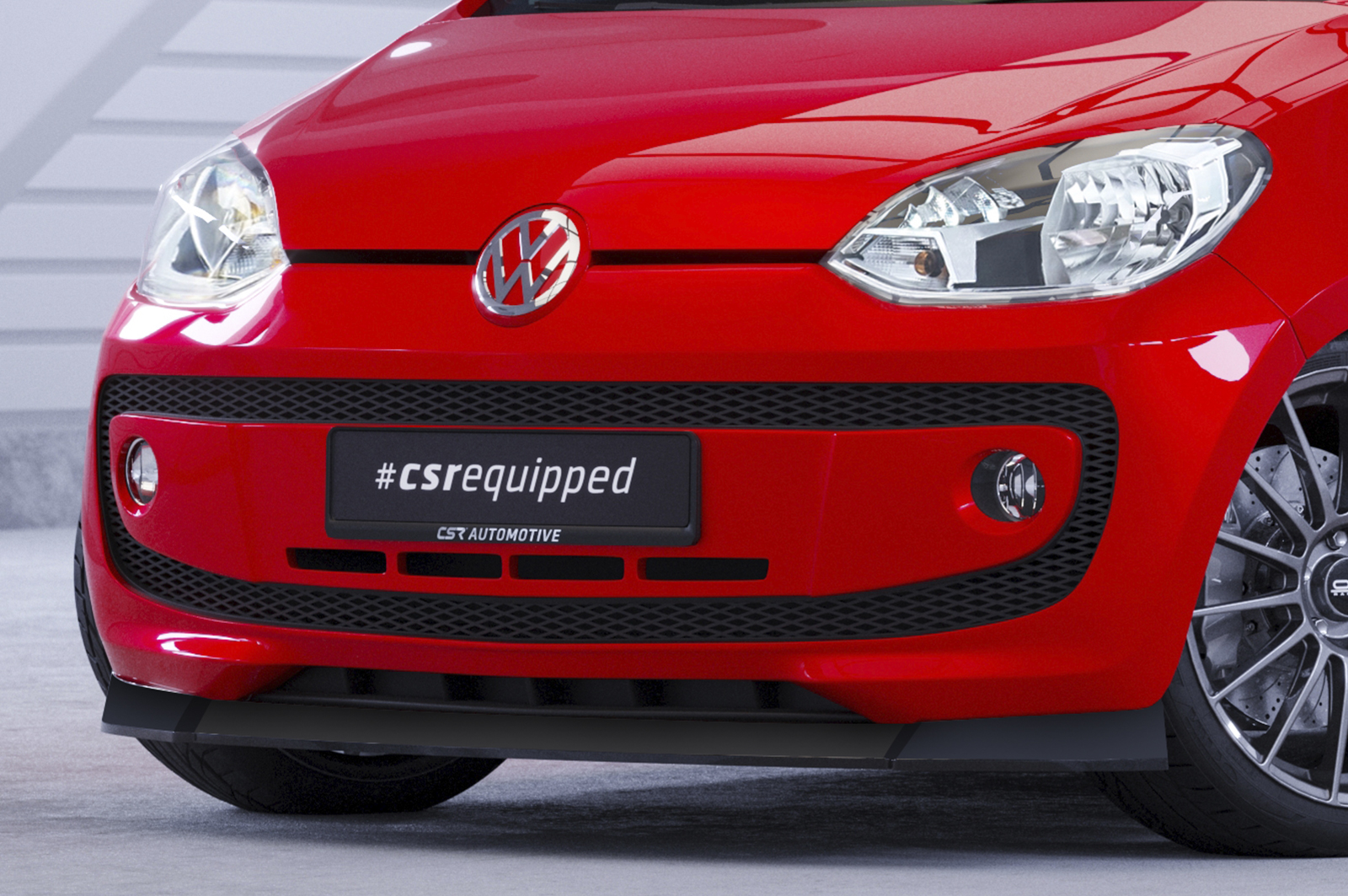 Lame de parechoc avant pour VW up! préfacelift (2011-2016) - Fabriqué en ABS (6 finitions au choix)