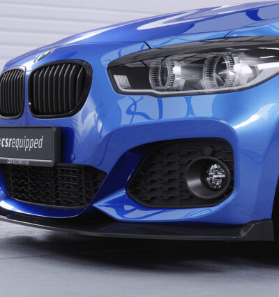 Lame de parechoc avant pour BMW Série 1 F20 / F21 facelift avec Pack M (depuis 01/2015) - Fabriqué en ABS (6 finitions au choix)