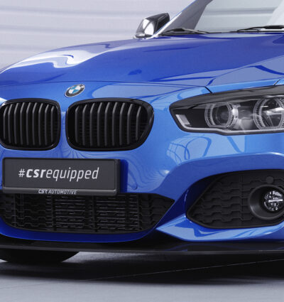 Lame de parechoc avant pour BMW Série 1 F20 / F21 facelift avec Pack M (depuis 01/2015) - Fabriqué en ABS (6 finitions au choix)