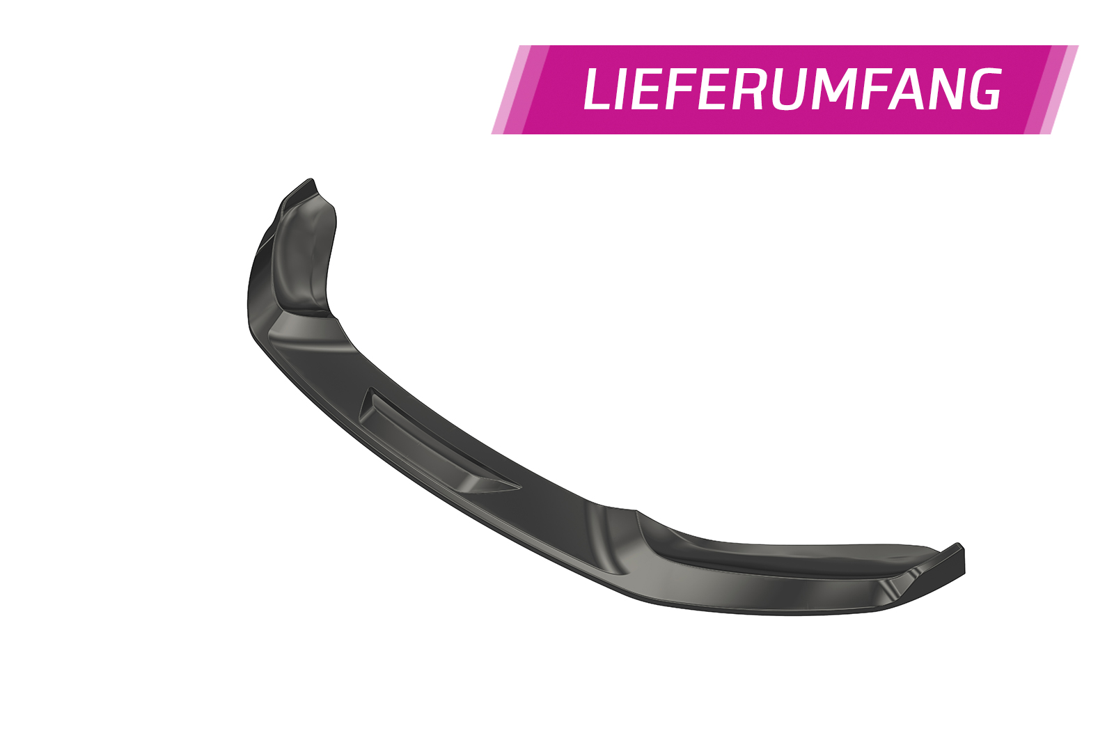 Lame de parechoc avant pour BMW Série 1 F20 / F21 facelift avec Pack M (depuis 01/2015) - Fabriqué en ABS (6 finitions au choix)