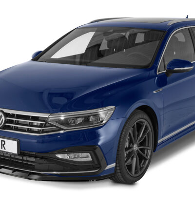 Lame de parechoc avant pour VW Passat B8 Typ 3G R-Line (07/2014-06/2019) - Fabriqué en ABS (6 finitions au choix)