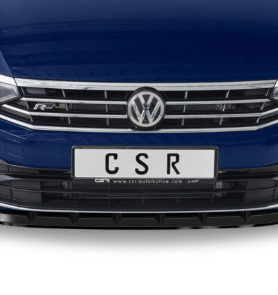 Lame de parechoc avant pour VW Passat B8 Typ 3G R-Line (07/2014-06/2019) - Fabriqué en ABS (6 finitions au choix)
