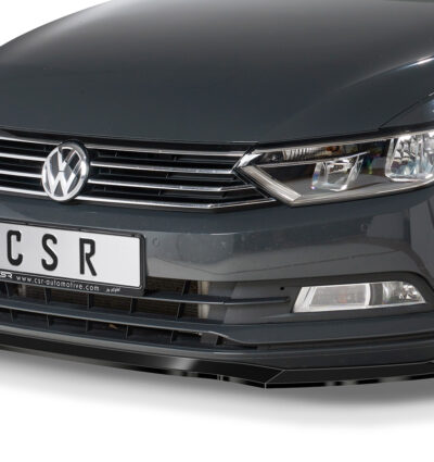 Lame de parechoc avant pour VW Passat B8 Typ 3G sauf R-Line / GTE (07/2014-06/2019) - Fabriqué en ABS (6 finitions au choix)