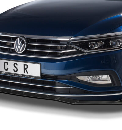 Lame de parechoc avant pour VW Passat B8 Typ 3G facelift / finition de base / sauf R-Line (depuis 06/2019) - Fabriqué en ABS (6 finitions au choix)