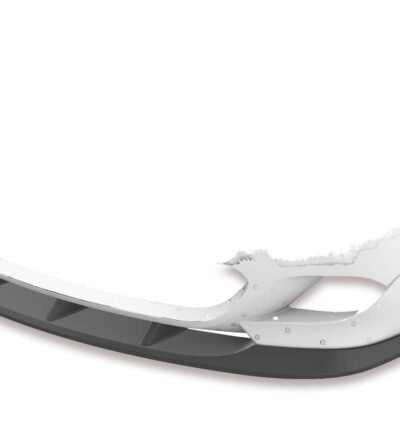 Lame de parechoc avant pour BMW Série 5 E60 / E61 avec Pack M (06/2003-05/2010) - Fabriqué en ABS (6 finitions au choix)