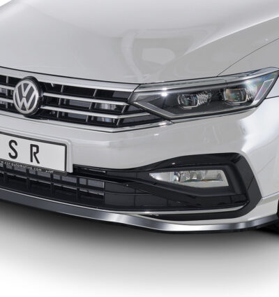 Lame de parechoc avant pour VW Passat B8 Typ 3G R-Line facelift (depuis 2019) - Fabriqué en ABS (6 finitions au choix)