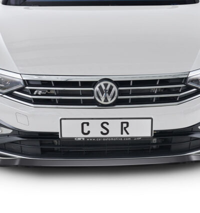 Lame de parechoc avant pour VW Passat B8 Typ 3G R-Line facelift (depuis 2019) - Fabriqué en ABS (6 finitions au choix)