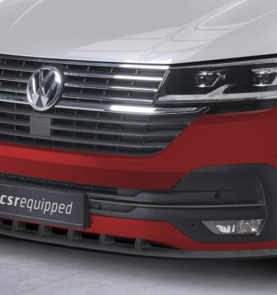 Lame de parechoc avant pour VW T6.1 3. facelift (depuis 2019) - Fabriqué en ABS (6 finitions au choix)