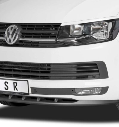 Lame de parechoc avant pour VW T6 2. facelift (2015-2019) - Fabriqué en ABS (6 finitions au choix)
