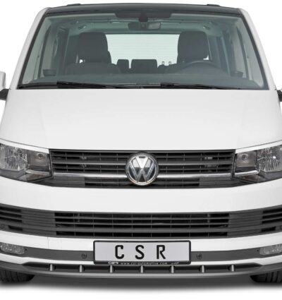 Lame de parechoc avant pour VW T6 2. facelift (2015-2019) - Fabriqué en ABS (6 finitions au choix)