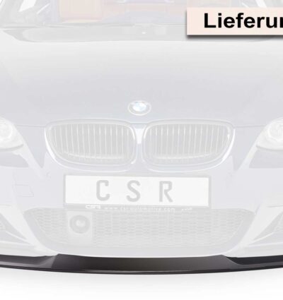 Lame de parechoc avant pour BMW Série 3 E92 / E93 Pack M (préfacelift) (06/2006-03/2010) - Fabriqué en ABS (6 finitions au choix)