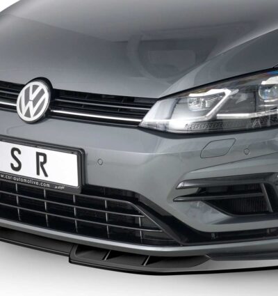Lame de parechoc avant pour VW Golf 7 R facelift (depuis 2017) - Fabriqué en ABS (6 finitions au choix)
