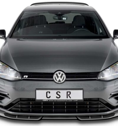 Lame de parechoc avant pour VW Golf 7 R facelift (depuis 2017) - Fabriqué en ABS (6 finitions au choix)