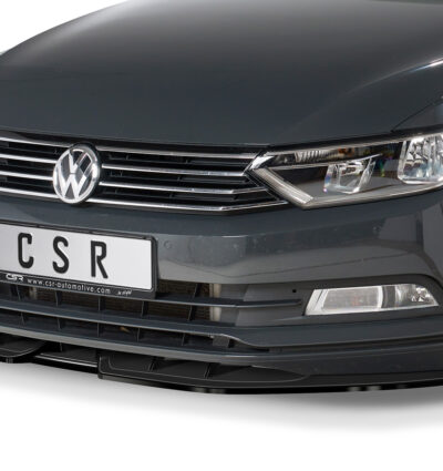 Lame de parechoc avant pour VW Passat B8 Typ 3G préfacelift / finition de base / sauf R-Line (07/2014-06/2019) - Fabriqué en ABS (6 finitions au choix)