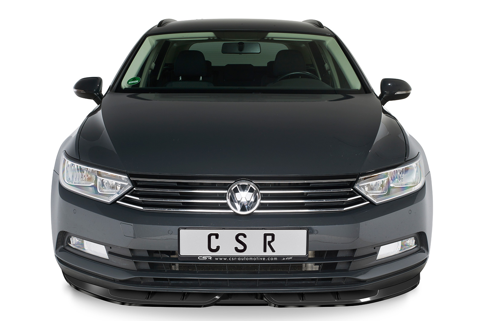 Lame de parechoc avant pour VW Passat B8 Typ 3G préfacelift / finition de base / sauf R-Line (07/2014-06/2019) - Fabriqué en ABS (6 finitions au choix)