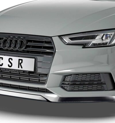 Lame de parechoc avant pour Audi A4 B9 (Typ 8W) S-Line / S4 B9 (Typ 8W) préfacelift (2015-08/2018) - Fabriqué en ABS (6 finitions au choix)