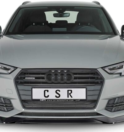 Lame de parechoc avant pour Audi A4 B9 (Typ 8W) S-Line / S4 B9 (Typ 8W) préfacelift (2015-08/2018) - Fabriqué en ABS (6 finitions au choix)