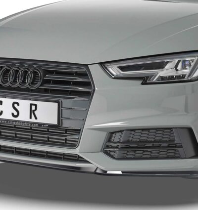 Lame de parechoc avant pour Audi A4 B9 (Typ 8W) S-Line / S4 B9 (Typ 8W) préfacelift (2015-08/2018) - Fabriqué en ABS (6 finitions au choix)