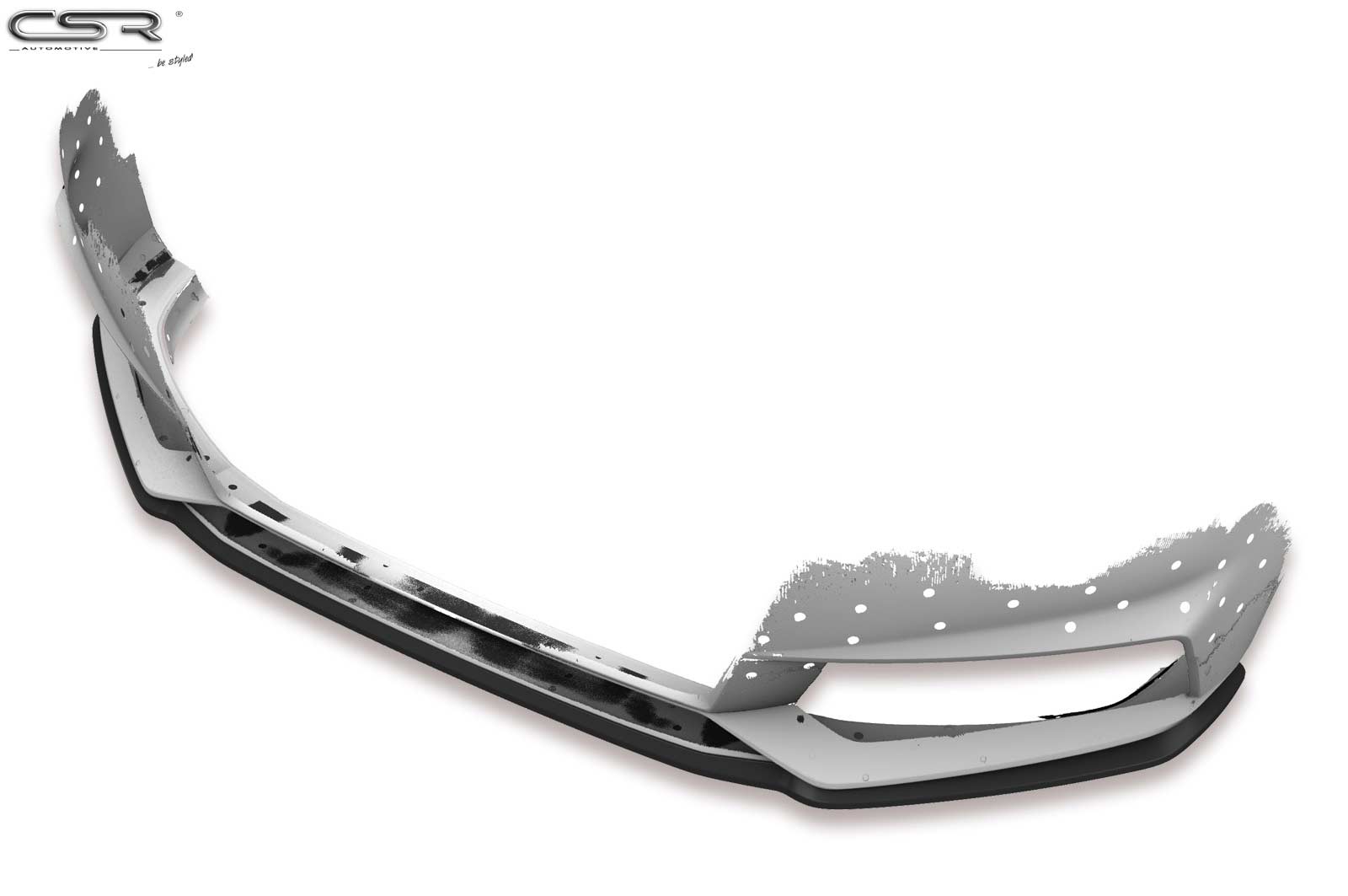 Lame de parechoc avant pour Audi A4 B9 (Typ 8W) S-Line / S4 B9 (Typ 8W) préfacelift (2015-08/2018) - Fabriqué en ABS (6 finitions au choix)