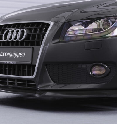 Lame de parechoc avant pour Audi A5 8T toutes carrosseries (2007-2011) - Fabriqué en ABS (6 finitions au choix)