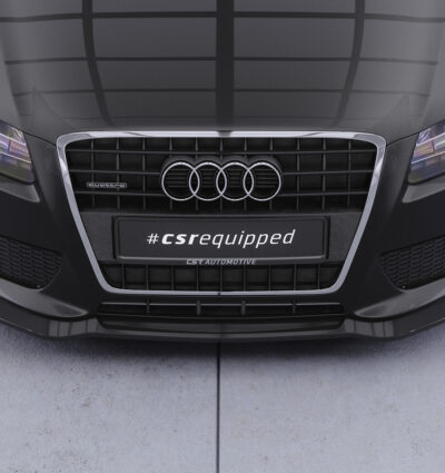 Lame de parechoc avant pour Audi A5 8T toutes carrosseries (2007-2011) - Fabriqué en ABS (6 finitions au choix)