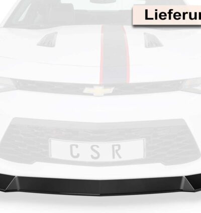 Lame de parechoc avant pour Chevrolet Camaro 6 SS (2016-2018) - Fabriqué en ABS (6 finitions au choix)