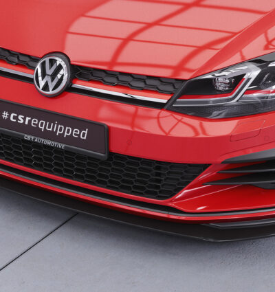 Lame de parechoc avant pour VW Golf 7 GTI / GTD / R-Line facelift (depuis 2017) - Fabriqué en ABS (6 finitions au choix)