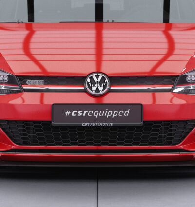 Lame de parechoc avant pour VW Golf 7 GTI / GTD / R-Line facelift (depuis 2017) - Fabriqué en ABS (6 finitions au choix)