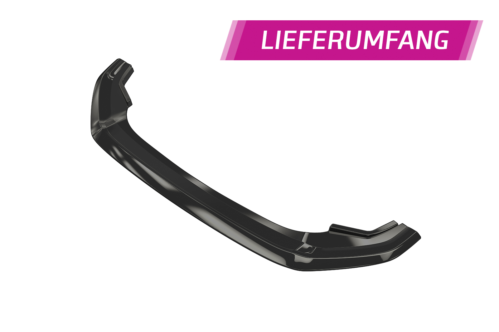 Lame de parechoc avant pour VW Golf 7 GTI / GTD / R-Line facelift (depuis 2017) - Fabriqué en ABS (6 finitions au choix)