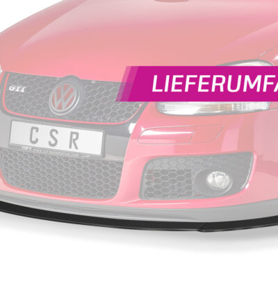 Lame de parechoc avant pour VW Golf V GTI / GT (09/2004-06/2008) - Fabriqué en ABS (6 finitions au choix)