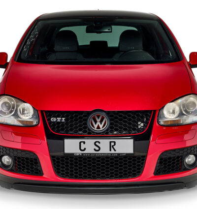 Lame de parechoc avant pour VW Golf V GTI / GT (09/2004-06/2008) - Fabriqué en ABS (6 finitions au choix)